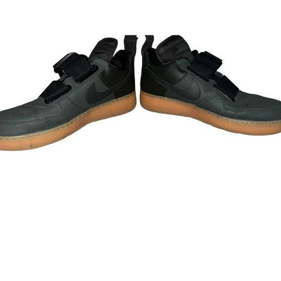 NikeAir Force 1 Utility Sneakers Olive & Gum Size 12 Active/athleisure - Picture 4 of 7